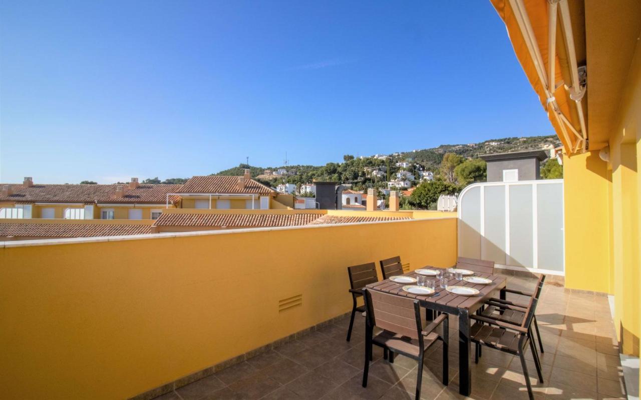 Atico Con Vistas Al Mar , Wifi Y Piscina - Sierra Irta Albert Villas Alcossebre エクステリア 写真